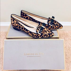 “Danae” Cheetah Loafer by Louise et Cie 6.5M NWT